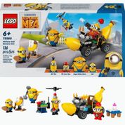 LEGO Meu Malvado Favorito 4 Minions e Carro Banana 136Pçs 6+