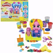 Massinha Play Doh Salão de Cabeleireiro com 6 Potes 3+ Hasbro