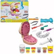 Massinha Play Doh Brincando de Dentista 3+ F1259 Hasbro