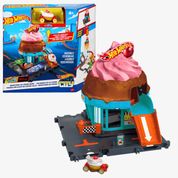 Hot Wheels City Pista Sorveteria Com Carrinho 4+ Mattel
