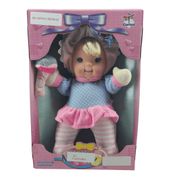 Boneca de Pano Rosa Bebe com Som 30cm 3+ 4108 Cortex