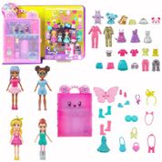 Polly Pocket Super Armario Com Animais 40 Peças4+HKW11Mattel