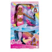 Barbie Fantasia  Sereias Com Cabelo Colorido HRR02 Mattel - Barao e Fun