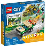 Lego City Missões Resgate De Animais Selvagens 60353