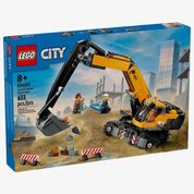 Lego City Escavadeira De Construção Amarela 60420