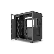 Gabinete Gamer NZXT H9 Elite Lateral Vidro TEMP. MINI-ITX/MICRO-ATX/ATX com 4 FANS RGB Preto