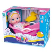 Boneca Bebê Banheira c/ Acessórios - Super Toys