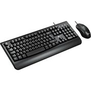 Kit Teclado e Mouse Lecoo CM105 USB Preto