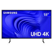 TV 55P Samsung CRYSTAL SMART 4K Comando VOZ - UN55DU7700GXZD