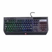 Teclado Gamer VX Gaming Protector ABNT2 Multimidia LED 7 Cores USB com Suporte Smartphone - GT800