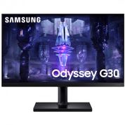 Monitor Samsung Gamer ODYSSEY G30 24" FHD 144HZ 1MS Freesync HDMI Inclinaçao  - LS24BG300ELMZD