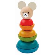 Torre de Anéis Ratinho - Madeira - 5681 - PlanToys