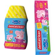 2X GEL DENTAL INFANTIL PEPPA PIG - COM FLUOR E SEM FLUOR