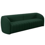 Sofá 04 Lugares Para Sala De Estar 292 cm Lazio M03 Veludo Verde - Lyam Decor