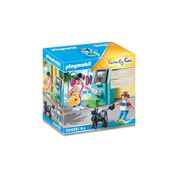 Playmobil - Caixa Eletrônico E Turista - Family Fun - 70439