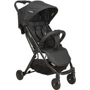 Carrinho de Bebe Compacto Berço Passeio Kiddo Road Preto