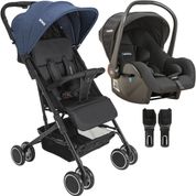 Carrinho de Bebe Passeio Bebe Conforto Kiddo Mascote Marinho