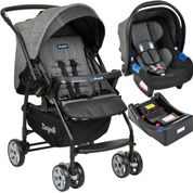 Carrinho de Bebe com Bebe Conforto Base Burigotto Rio K Preto