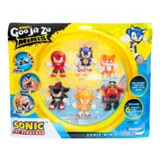 Pack 6 Bonecos Elásticos do Sonic Goo Jit Zu - Sunny 3656