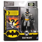 Boneco Batman De 10Cm Com Acessórios - Dc