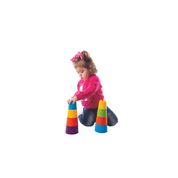 Brinquedo Educativo Torre Baby de Encaixar e Montar 1 ano