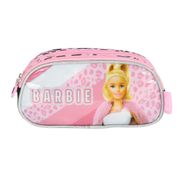 Estojo Infantil Luxcel Duplo Barbie Rosa