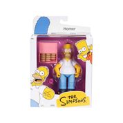 Boneco Homer 12cm c/ Caixa de Donuts Os Simpsons Sunny 4043