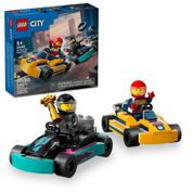Lego City - Great Vehicles - Carros de Karting e Pilotos - 60400