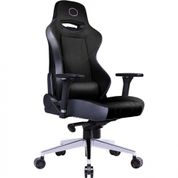 Cooler Cadeira Gamer Ergonômica Reclinável e Giratória com Apoio Lombar e Cabeça, Cinza