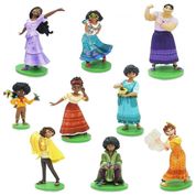 Conjunto Miniaturas Encanto, 9 Personagens para Crianças a partir de 4 Anos, DISNEY, Verde