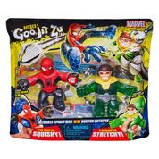Goo Jit Zu - 2 Bonecos Elásticos- Homem Aranha E Dr. Octopus