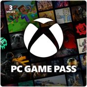 Gift Card Digital - Game Pass PC Retail - 3 Meses - Microsoft