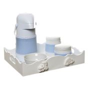 Kit Higiene Com Porcelanas E Capa Meios De Transporte