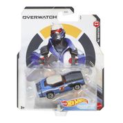 Carrinho Hot Wheels Overwatch Soldier 76 Mattel GJJ23