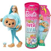 Boneca Barbie Cutie Reveal Ursinho Azul HRK22 Mattel