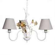 Lustre 3L Floral Dourado
