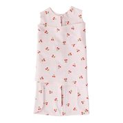 Saco de Dormir Swaddle em Algodão Rosa Cereja - Casulo