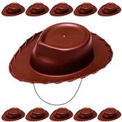 10 Chapéus Vaqueiro Cowboy Story Woody Atacado Lembrança Festa Sacola Surpresa