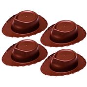 4 Chapéu de Vaqueiro Cowboy Story p/ Fantasia Woody Jessie Atacado Lembrança Festa