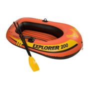 Bote Inflável Explorer 300 - Com Remos E Bomba - Intex