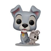 Boneco Funko POP! - Disney - A Dama e o Vagabundo - 70 Anos - Vagabundo e Filhote - Candide