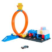 Pista Hot Wheels City Super Delegacia de Policia - Mattel JBM71