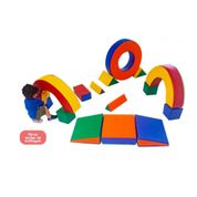 Playground Espumado Circuito de Blocos em Bagum