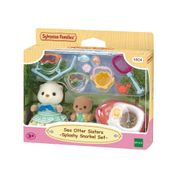 Sylvanian Families - Irmãs Lontras Marinhas - Conj Snorkel Splash - Epoch