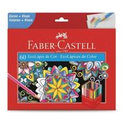 Lápis de Cor 60 cores - Faber Castell -