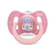 Chupeta Funny Brilha no Escuro Disney 6m+ Rosa Lillo