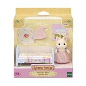 CONJUNTO CAMA MENINA GATO PRIMAVERA SYLVANIAN FAMILIES - EPOCH