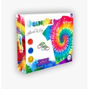 Conjunto De Artes - Kit De Pintura Tie - Die Com Camiseta - EuQFiz - Tam M - I9 Brinquedos