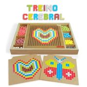 BRINQUEDO EDUCATIVO TREINO CEREBRAL COORDENAÇÃO RACIOCÍNIO