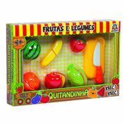 Kit Frutas de Brinquedo Quitandinha Braskit - 9005